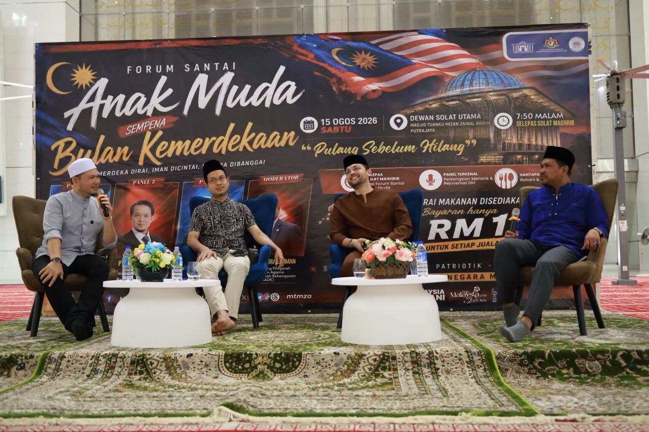 Hampir 3,000 Hadir Meriahkan Forum Santai Anak Muda Di Masjid Tuanku Mizan Zainal Abidin